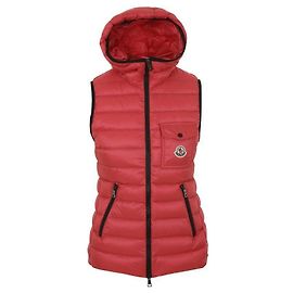 Moncler Damen Glyco Helle Daunenweste Pink