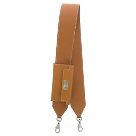 Hermès Kelly Pocket Backstrap Camel Silver Stamp Brown