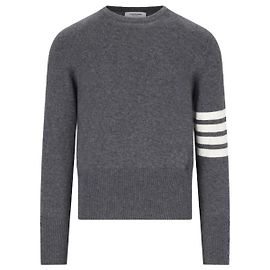 Thom Browne Classic Cashmere Pullover Knit Brown