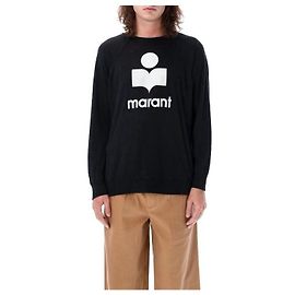 Isabel Marant Langarm-T-Shirt Schwarz