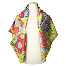 Hermès Bufanda Cuadrada Temari Craft Multicolor