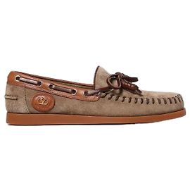 Valentino Bootsschuhe aus Leder Crust BTL AMV Braun