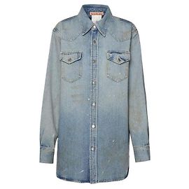 Acne Denim Shirt Relaxed Fit KARTY Over Blue