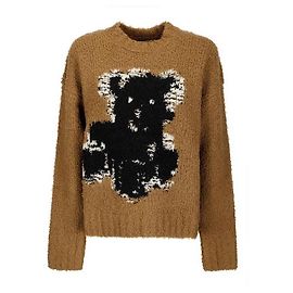 Acne Suéter de gola redonda CVI Marrom