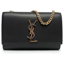 Saint Laurent Piccola borsa a tracolla Kate Nero