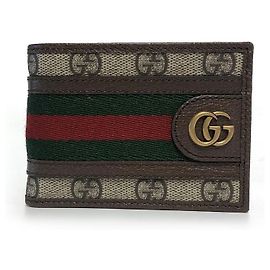 Gucci GG Ophidia Mini Carteira Preto