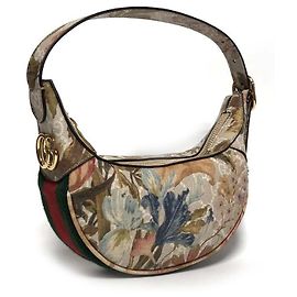 Gucci Sac Mini Ophidia GG Flora Cosmos Multicolore