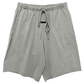 Fear of God Shorts da basket Essential Logo Concrete Heather Marrone