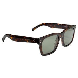 Céline Logo Sunglasses Red Havana Red