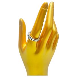 Anillo Bulgari de Oro Blanco Blanco