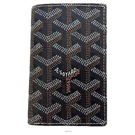 Goyard Saint Pierre Black Cardholder Black