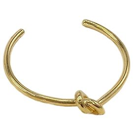Céline Bracciale Nodo Nota Bracciale di Lusso Bangle Cuff Oro Vintage D'oro