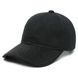 Versace Stud Logo Baseball Cap Black