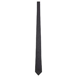 Alexander Mcqueen Skull Tie Black