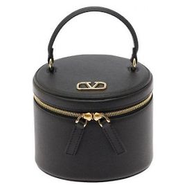 Valentino Custodia per gioielli mini firmata Nero