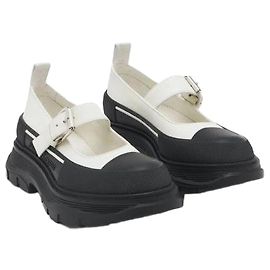 Alexander Mcqueen Chaussures Mary Jane Tread Slick Blanc