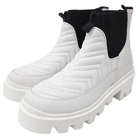 Botas Chelsea Matelassé Gucci Blanco