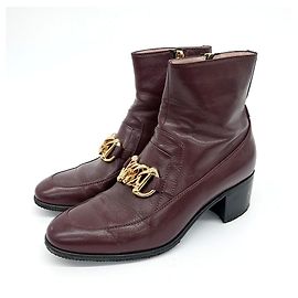 Botines Gucci Castaño
