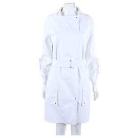 Chaqueta larga Hermès Blanco