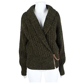 Louis Vuitton Zip-Cardigan Braun
