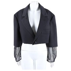 Louis Vuitton Crop-Jacke Braun