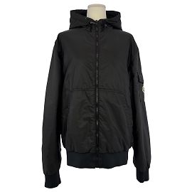 Moncler Foilio Lightweight Padded Hooded Jacket Black