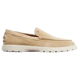 Tod's Wildleder Slipper Beige Braun