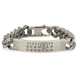 Maison Martin Margiela Bracciale a Catena Classico Marrone