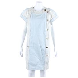 Chanel Denim Dress Blue