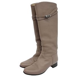 Hermès Medor Long Boots Brown