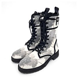Botas Walker de tecido Fendi Multicor