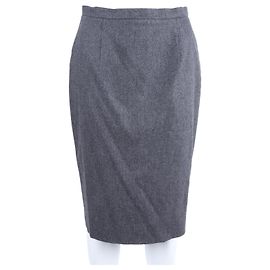 Saia Christian Dior Marrom