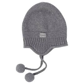 Miu Miu Gorro de cashmere Marrom