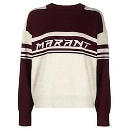 Isabel Marant Suéter de algodão Roxo