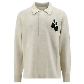 Isabel Marant Suéter de malha polo Marrom