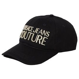 Versace Baseballkappe mit gesticktem Logo Schwarz