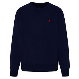 Ralph Lauren Sweatshirt mit gesticktem Pony-Logo Blau