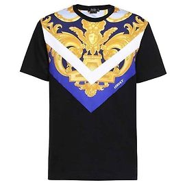 Versace Camiseta Baroque Multicolor