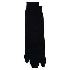 Maison Martin Margiela Calcetines Tabi Negro