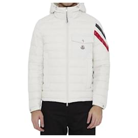 Moncler Short Down Jacket White White