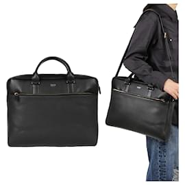 Tom Ford Leather Briefcase Black