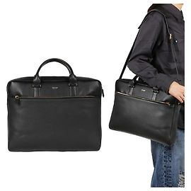 Tom Ford Pasta de couro Preto