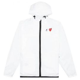 Comme Des Garcons Wind- und Regenjacke AZ Weiß