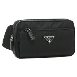 Prada Nylon Belt Bag WOO Schwarz