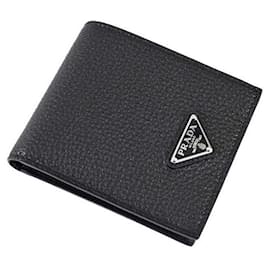 Prada Leather Wallet Black