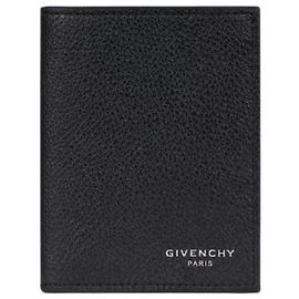 Givenchy Grain Leather Card Holder Black