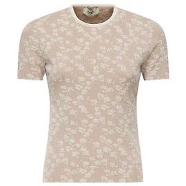 Fendi Jacquard Viskose T-Shirt ATPW Braun