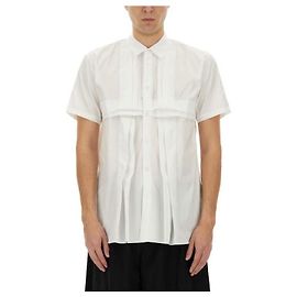 Comme Des Garcons Popeline Hemd FO Weiß