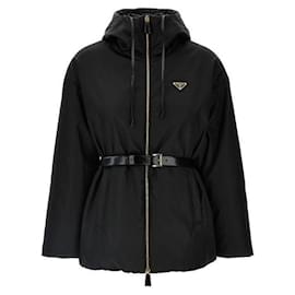 Prada Re-Nylon Blousonjacke Schwarz
