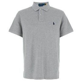 Ralph Lauren Kurzarm-Polo mit gesticktem Pony-Logo Braun